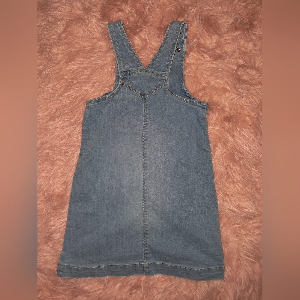 Palomino Denim Dress with Cherry Embroidery - Picture 4 of 7